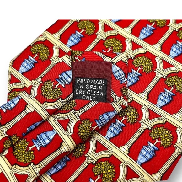 Eximious of London Topiary 100% Silk Necktie - Picture 10 of 12